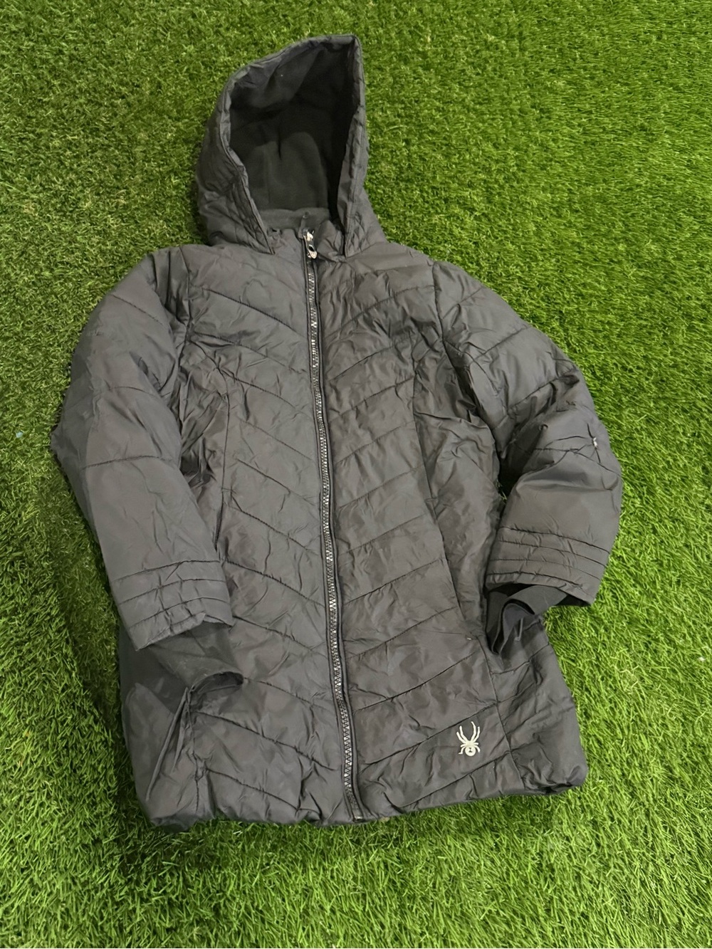 Spyder girls Long Puffer Jacket